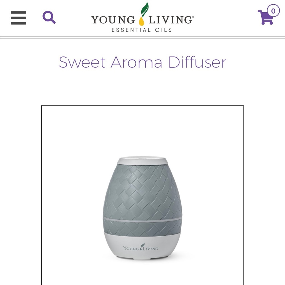 New In Box Sweet Aroma Diffuser From Young Living